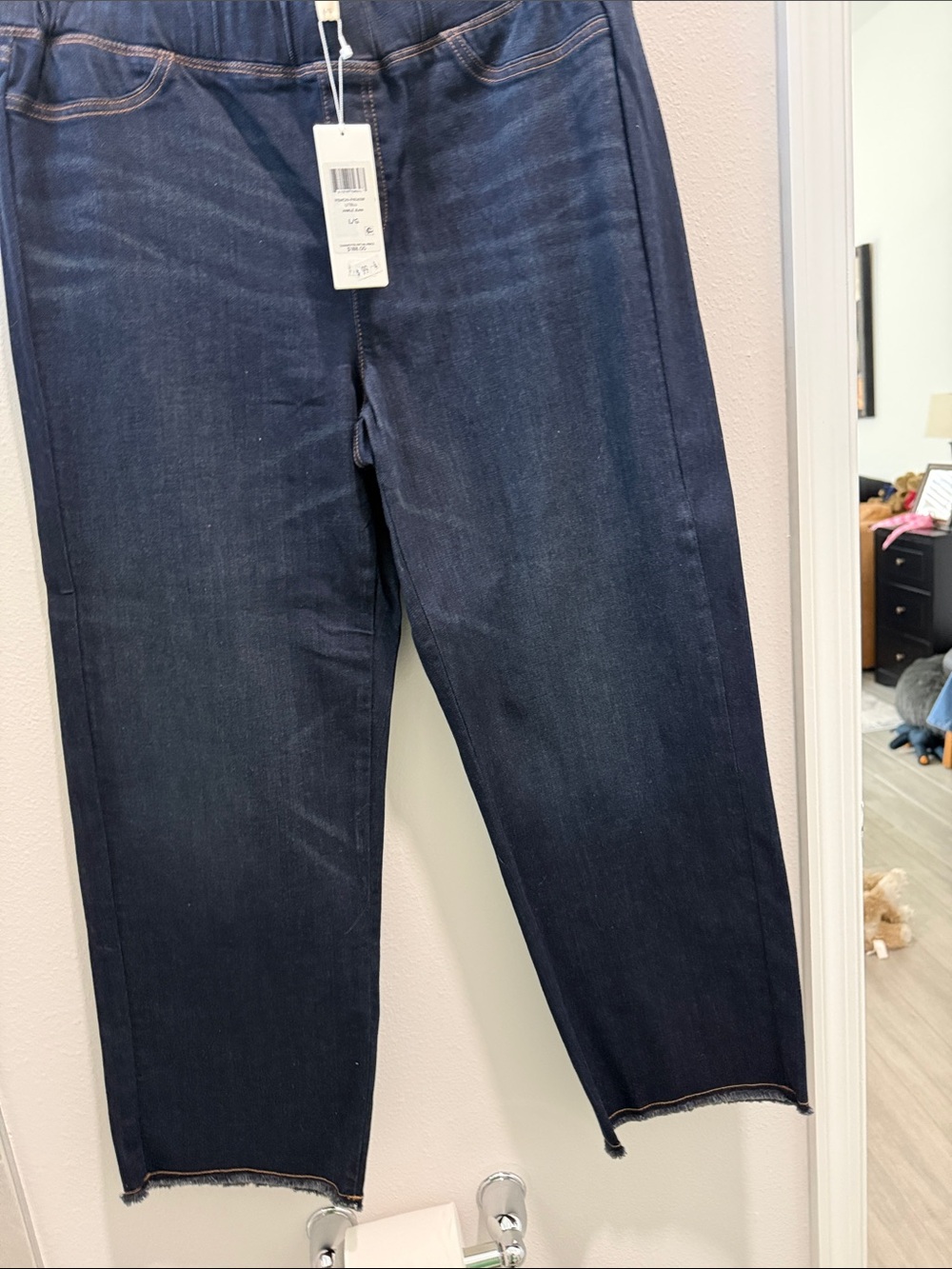 Eileen Fisher Dark Indigo Boot Cut Jeans